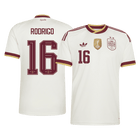 RODRIGO #16 Spain Fora Copa do Mundo Camisa 2026 Branco