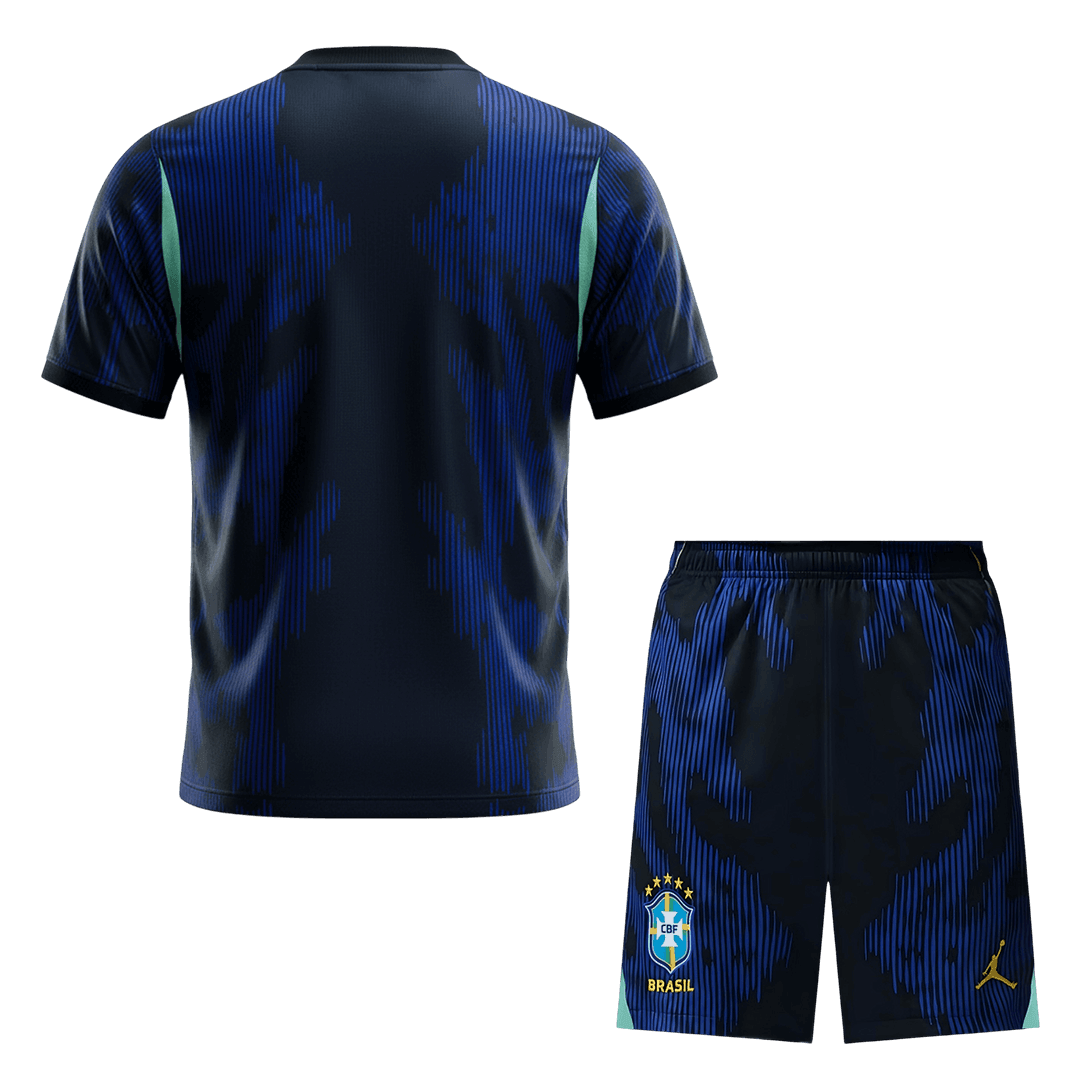 Brazil Fora Copa do Mundo Camisa Conjunto(Camisa+Calções) 2026 - camisola de futebol para adeptos em - imagem 5