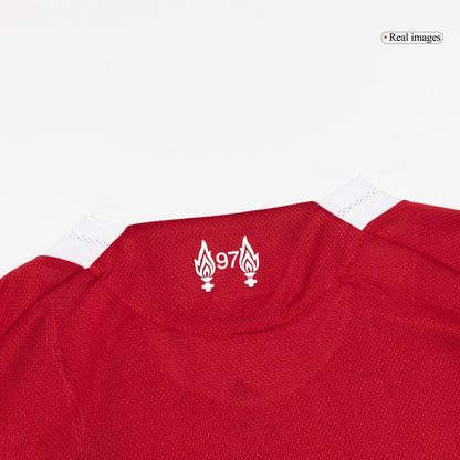 Jogador GAKPO #18 Liverpool Casa Futebol Camisas 2025/26 Vermelho