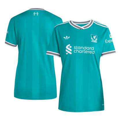 Mulheres Liverpool Camisa 2025/26- Verde