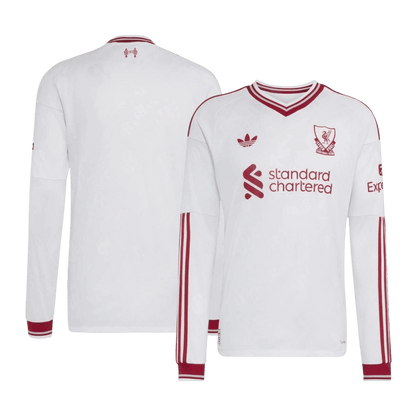Liverpool Fora Manga comprida Camisa 2026/27 Branco