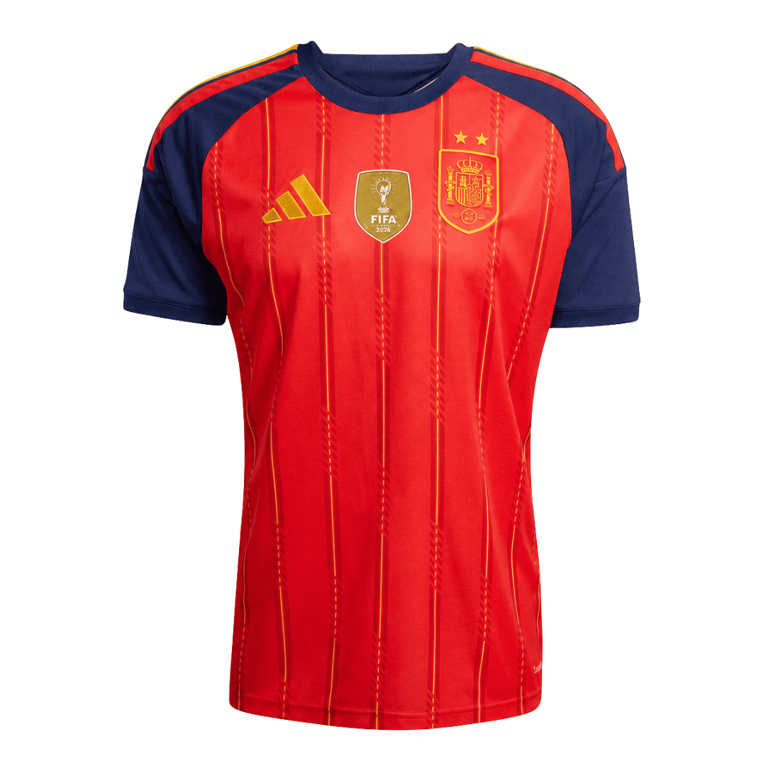 Spain Casa Copa do Mundo Camisa 2026 Vermelho