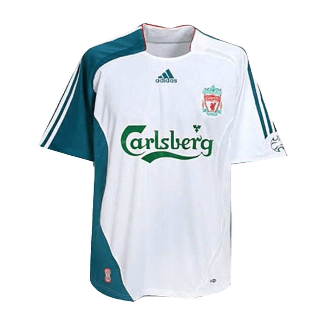 Camisola Retro Liverpool Terceira Fora Camisola de Futebol 2006/07