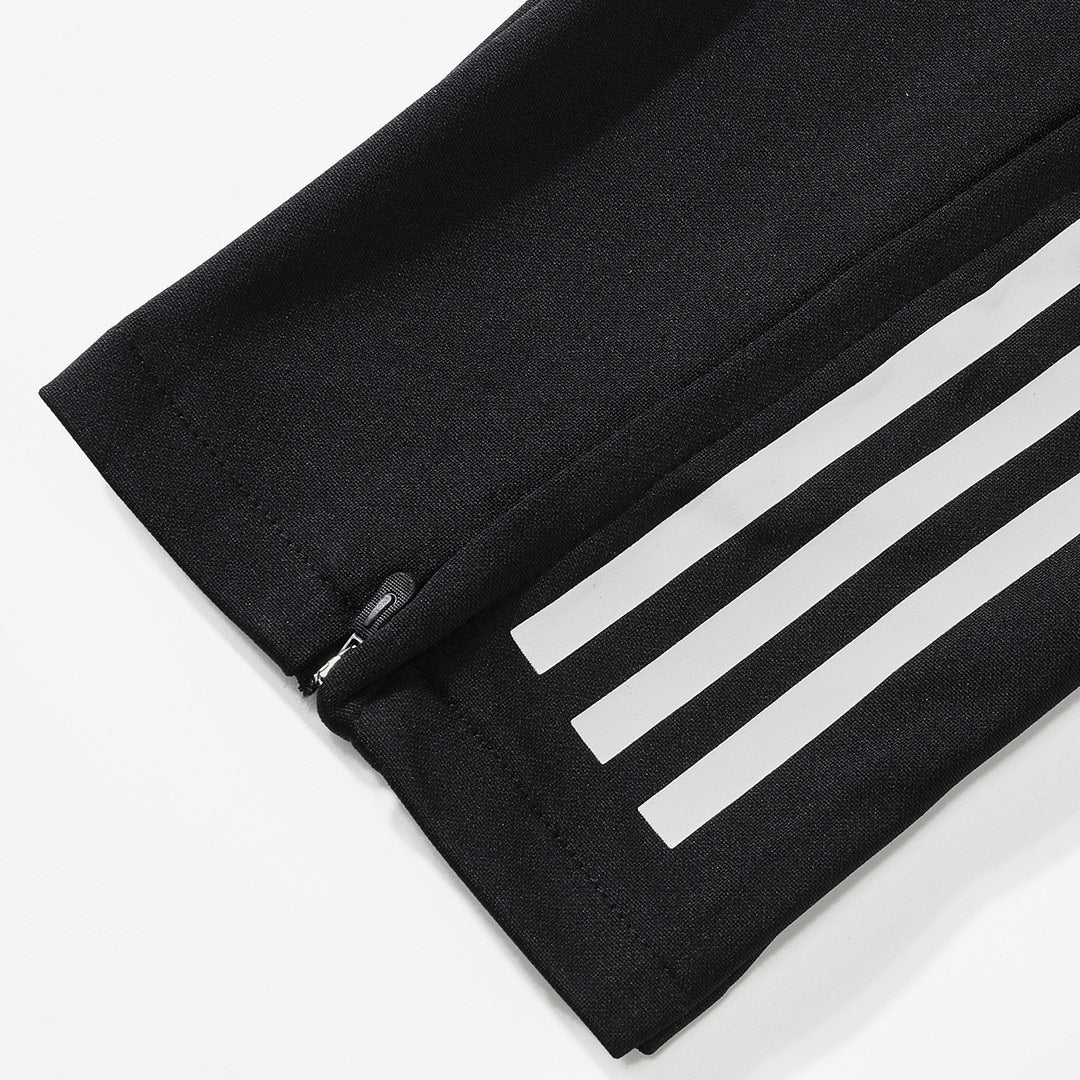 Real Madrid Zíper Moletom Conjunto (Top+Calças) 2025/26 Preto