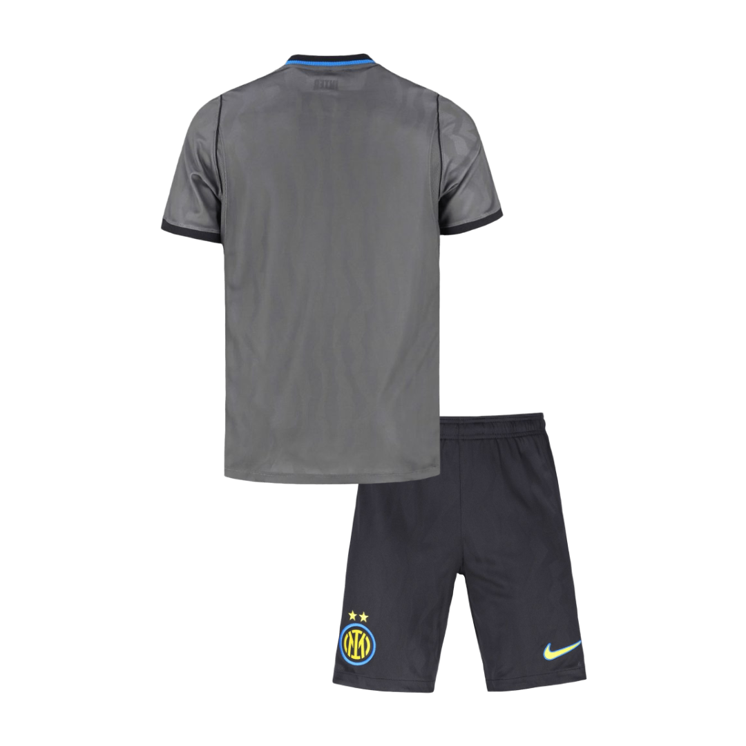 Inter Milan Infantil 
 Terceira Futebol Camisa 2026/27 Cinza