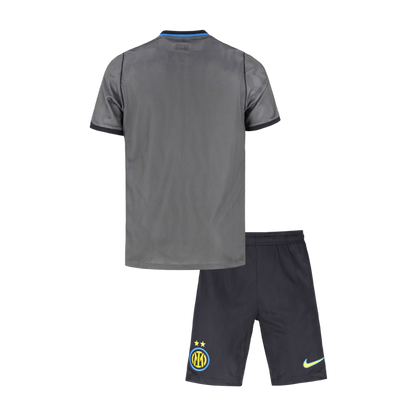 Inter Milan Infantil 
 Terceira Futebol Camisa 2026/27 Cinza