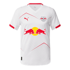 Jogador RB Leipzig Casa Futebol Camisas 2025/26 Branco
