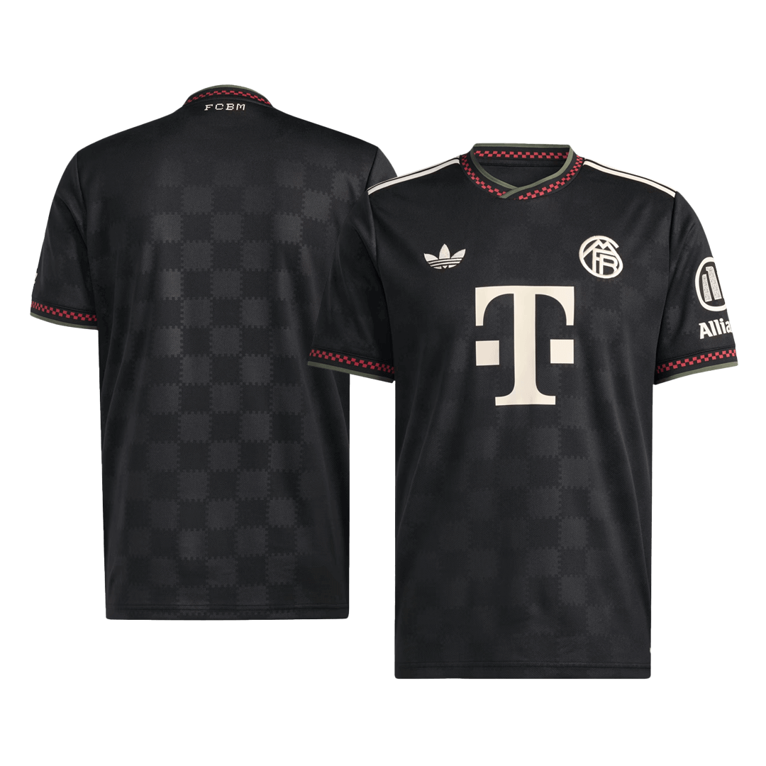 Bayern Munich Fora Terceira Camisa 2025/26- Preto