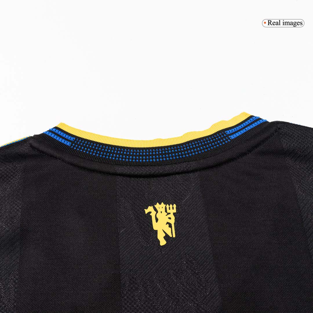 MOUNT #7 Manchester United Fora Terceira Camisa 2025/26 Preto