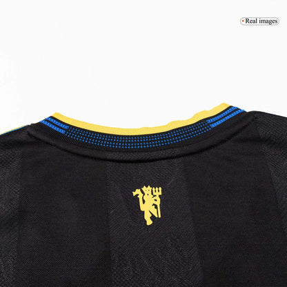 MOUNT #7 Manchester United Fora Terceira Camisa 2025/26 Preto