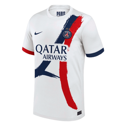Champions of Europe #26 PSG Fora Camisa 2024/26 Branco