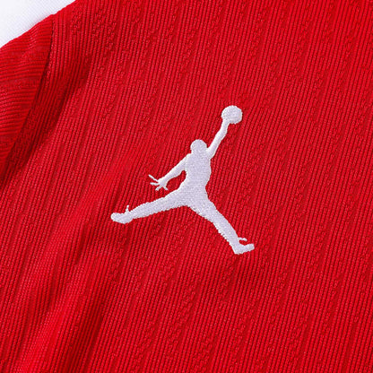 PSG Zíper Moletom Conjunto (Top+Calças) 2025/26 Vermelho