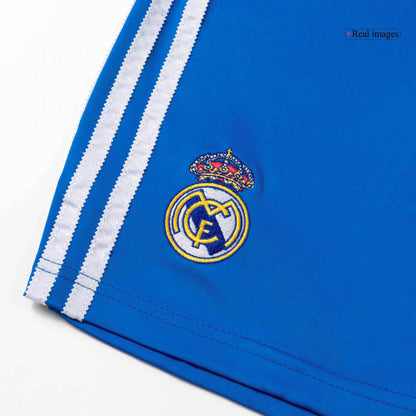 Real Madrid 
 Fora Terceira Camisa Conjunto(Camisa+Calções+Meias) 2025/26 Azul