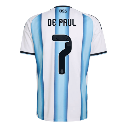 【Super Qualidade】DE PAUL #7 Argentina
 Casa Futebol Camisa 2026