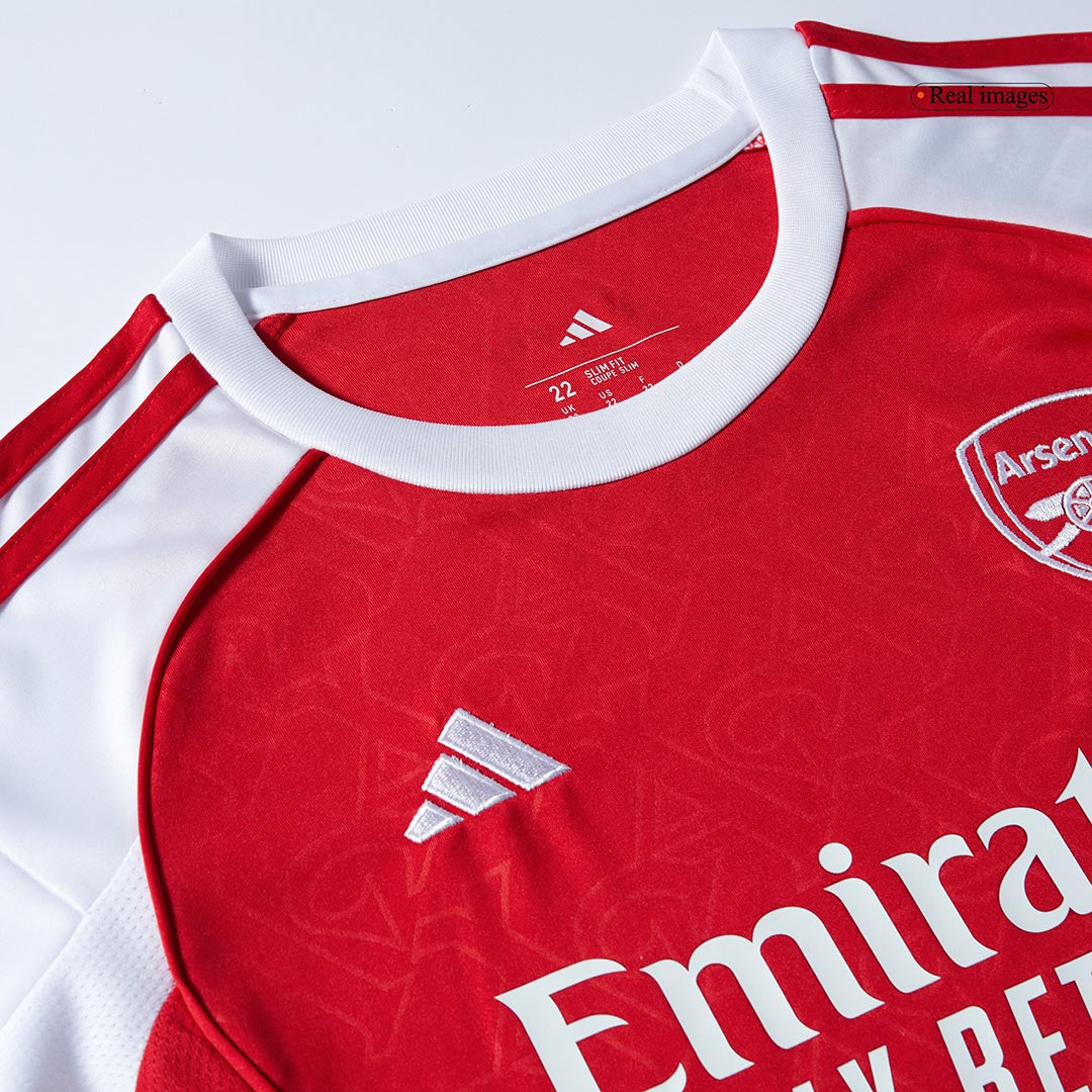 Infantil Arsenal Casa Camisa Conjunto (Camisa + Calções + Meias) 2025/26 Vermelho