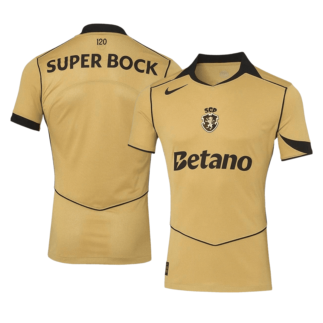 Sporting CP Fora Camisa 2026/27 Amarelo