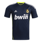 Retrô Real Madrid Fora Camisa 2010/11 Preto