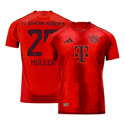 Camisola de futebol Authentic #25 Bayern Munich Home 2024/25