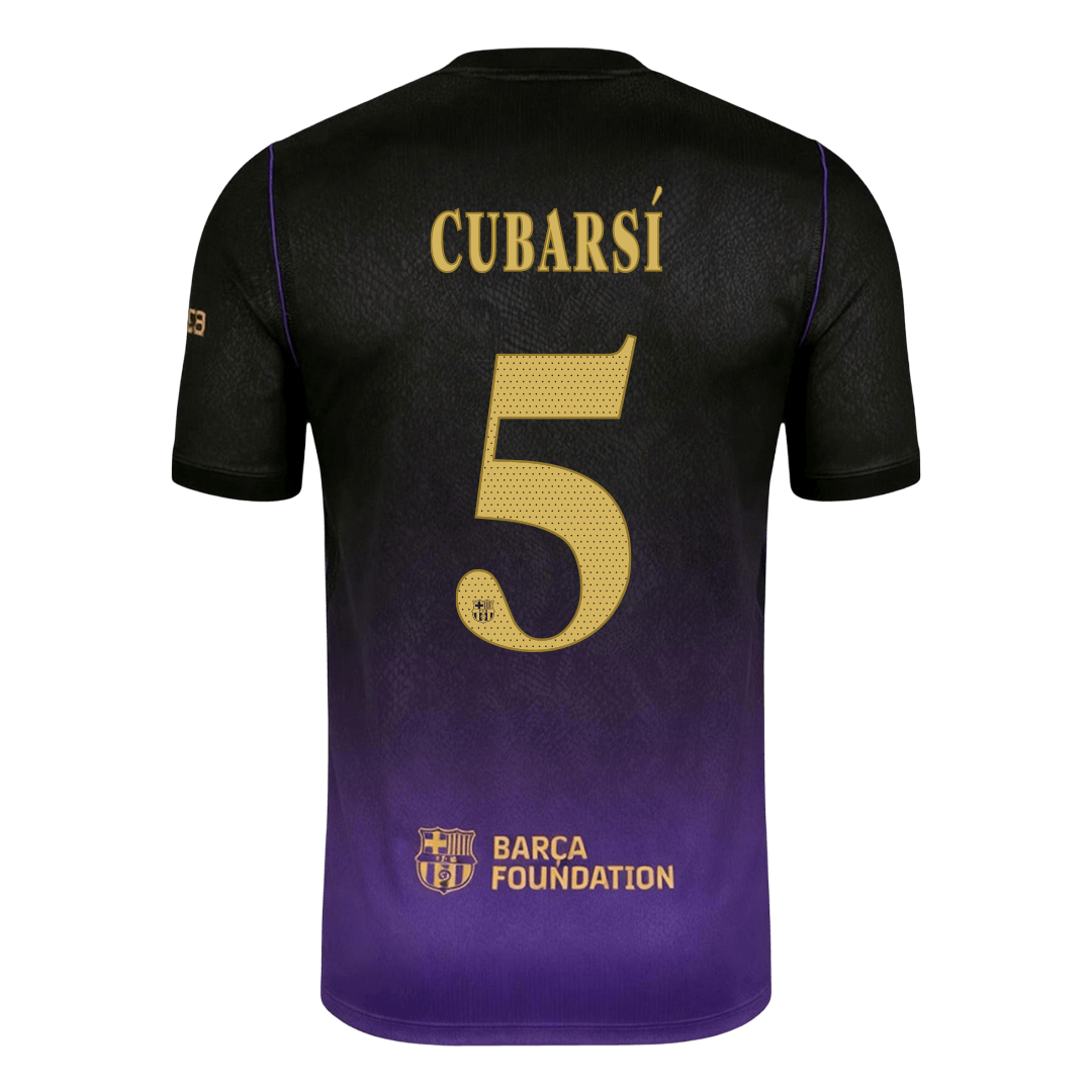CUBARSÍ #5 Barcelona Fora Camisa 2026/27 UCL