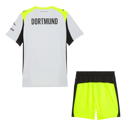 Borussia Dortmund Fora Camisa Conjunto(Camisa+Calções) 2025/26