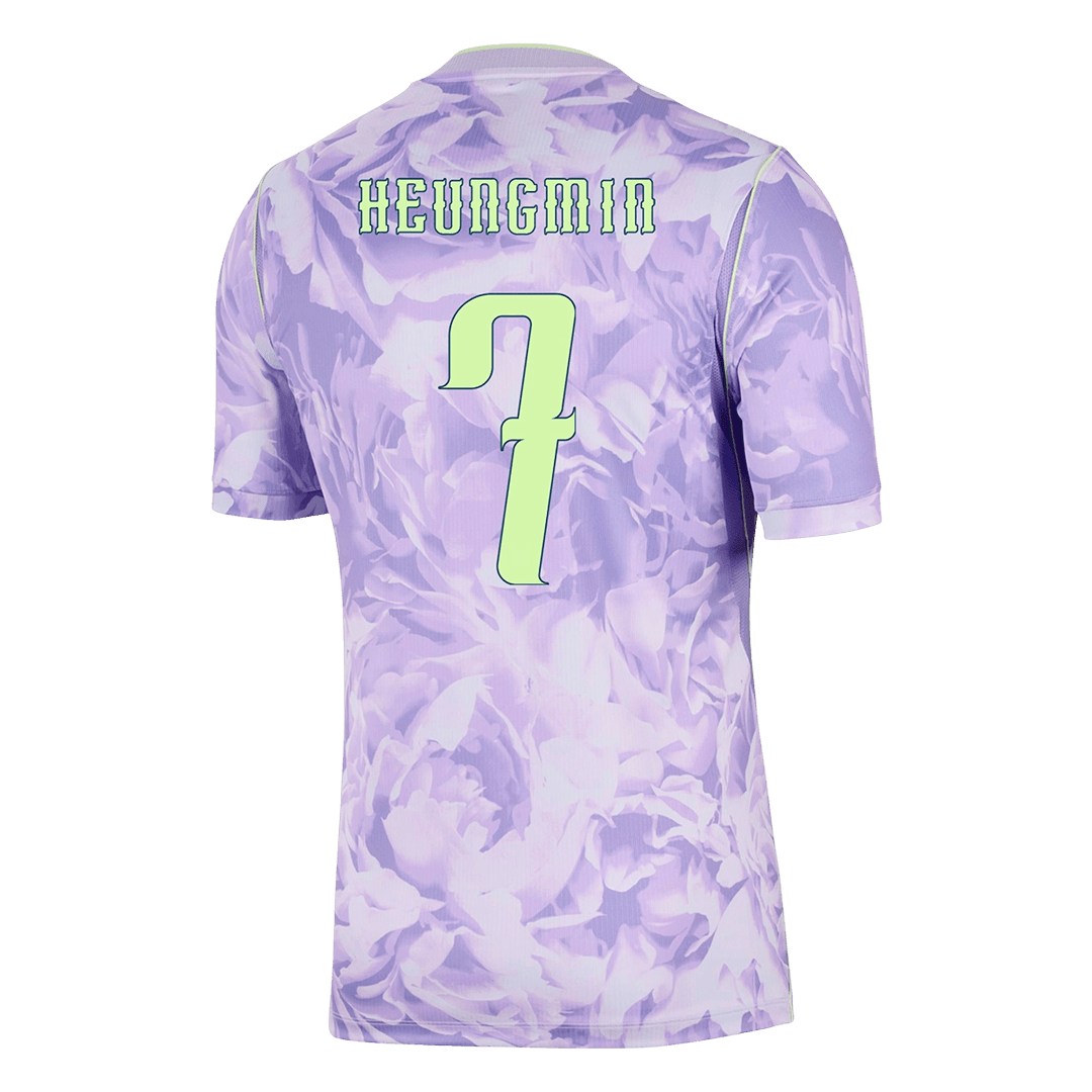 HEUNGMIN #7 South Korea Fora Copa do Mundo Camisa 2026 Roxo