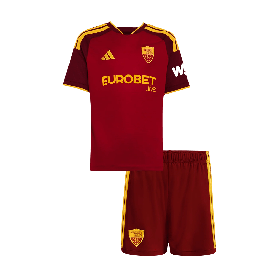 Roma Infantil 
 Casa Futebol Camisa 2026/27 Vermelho
