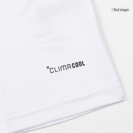 Germany Casa Copa do Mundo Camisa Conjunto(Camisa+Calções+Meias) 2026 Branco - camisola de futebol para adeptos em