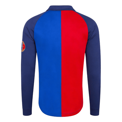 Retrô Barcelona Manga Longa Especial Camisa 1999/00 Vermelho