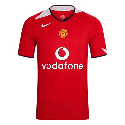 Retrô Manchester United Casa Camisa 2004/06 Vermelho