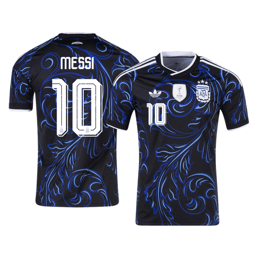 MESSI #10 Argentina Fora Copa do Mundo Camisa 2026 Preto