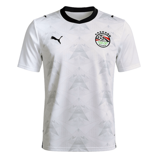 Egypt Fora Camisa Copa do Mundo 2026 Branco - camisola de futebol para adeptos em
