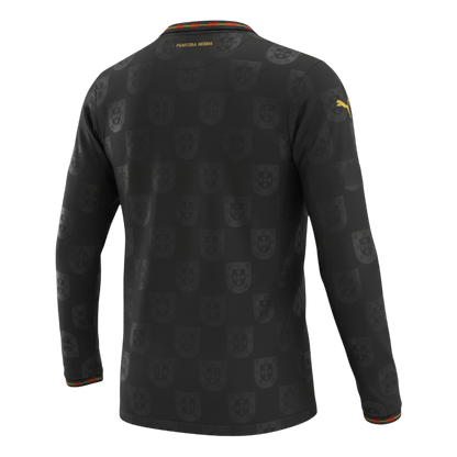 Portugal Manga comprida Camisa 2026 Preto