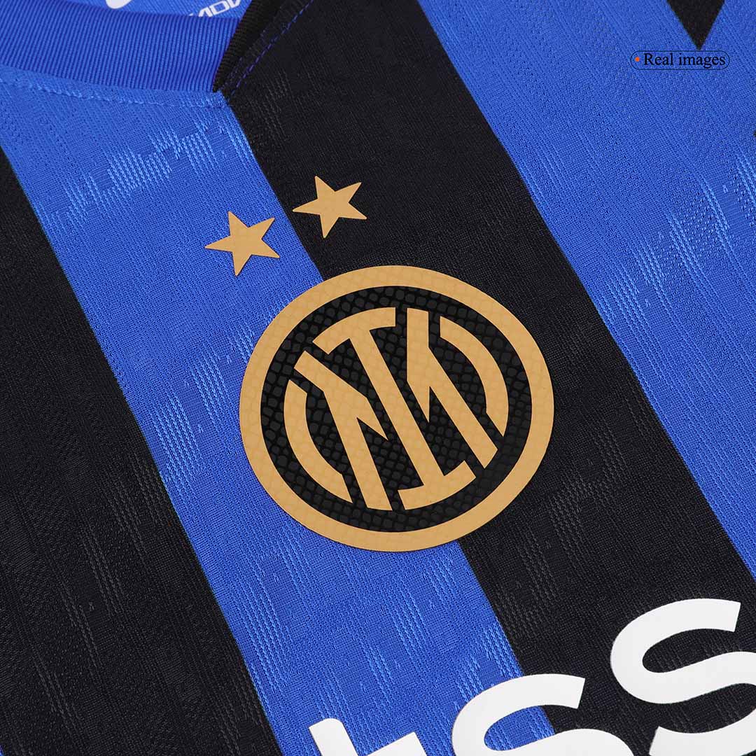 LAUTARO #10 Authentic Inter Milan Football Shirt 2024/25 Home Shirt