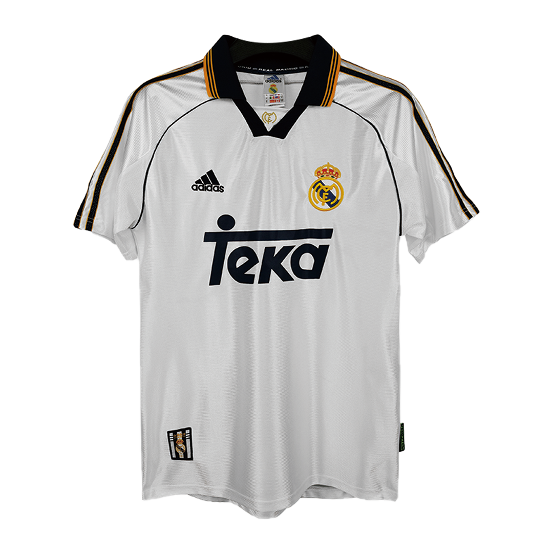 Camisola de futebol retro Real Madrid RAUL #7 1998/00