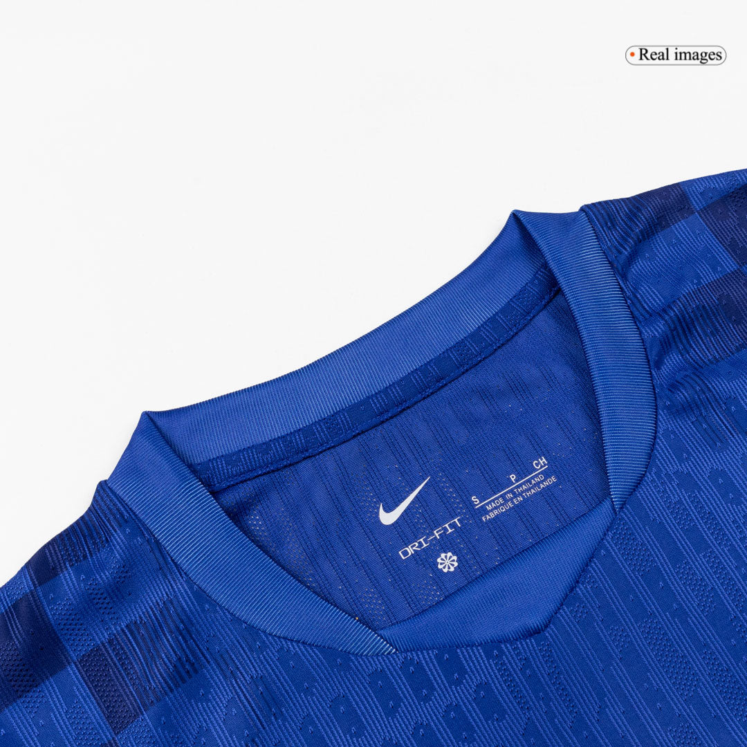 Versão do Jogador MODRIĆ #10 Croatia Fora Copa do Mundo Futebol Camisas 2026 Azul