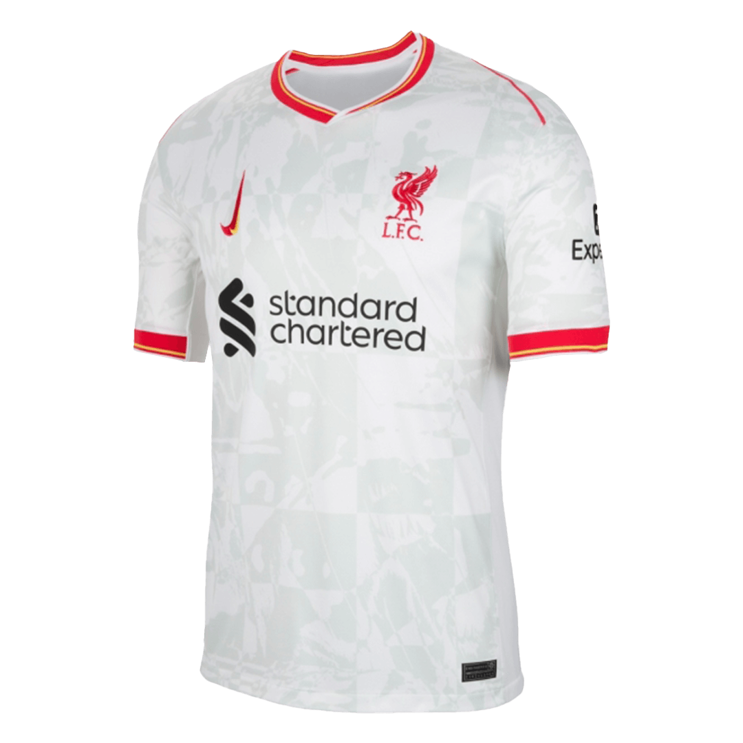 Camisola de futebol VIRGIL #4 Liverpool Third Off Custom Shirt 2024/25