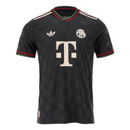 Autêntico Bayern Munich Fora Terceira Futebol Camisas 2025/26 Preto