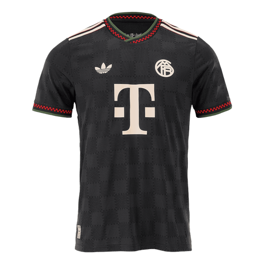 Autêntico Bayern Munich Fora Terceira Futebol Camisas 2025/26 Preto