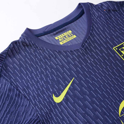Versão do Jogador SØRLOTH #9 Atletico Madrid Fora Futebol Camisas 2025/26 Marinha