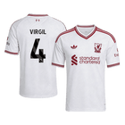VIRGIL #4 Liverpool Fora Camisa 2026/27 Branco