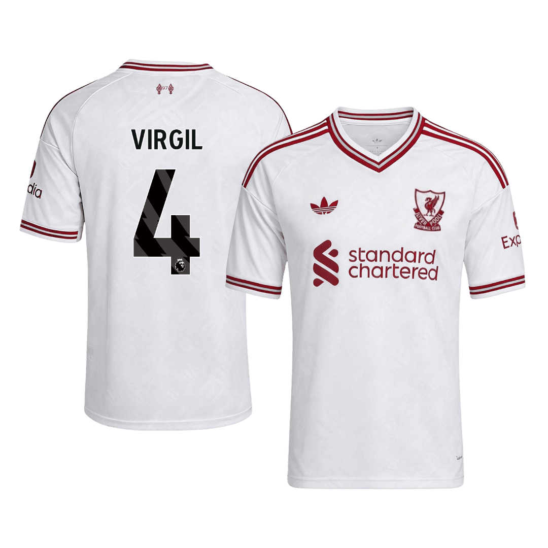 VIRGIL #4 Liverpool Fora Camisa 2026/27 Branco
