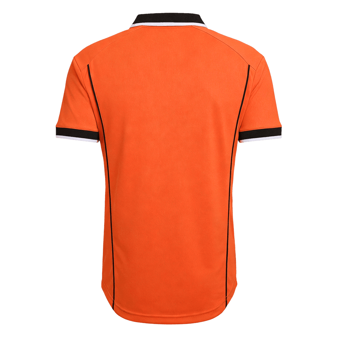 Retrô Netherlands Casa Copa do Mundo Camisa 1998 Laranja