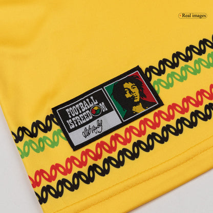 Jamaica Casa Camisa Copa do Mundo 2026 Amarelo - camisola de futebol para adeptos em - imagem 3