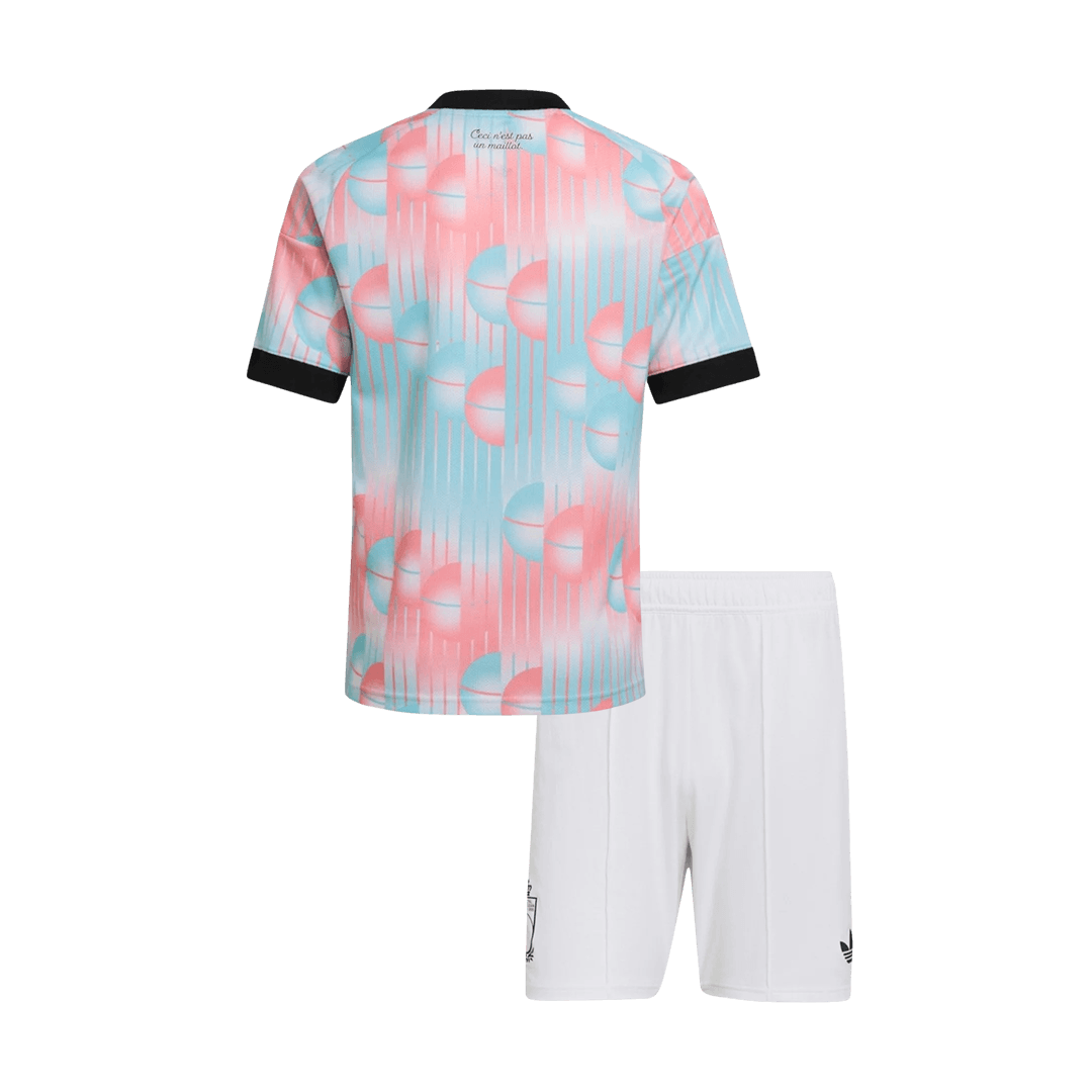 Belgium Infantil Fora Copa do Mundo Futebol Camisa Conjunto (Camisa+Shorts) 2026 - camisola de futebol para - imagem 2