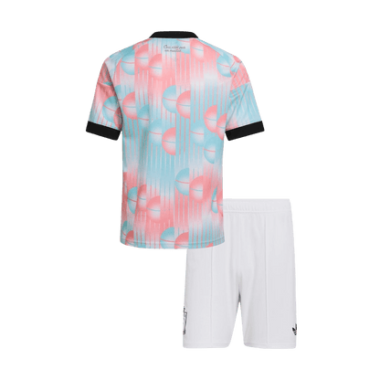 Belgium Infantil Fora Copa do Mundo Futebol Camisa Conjunto (Camisa+Shorts) 2026 - camisola de futebol para - imagem 2
