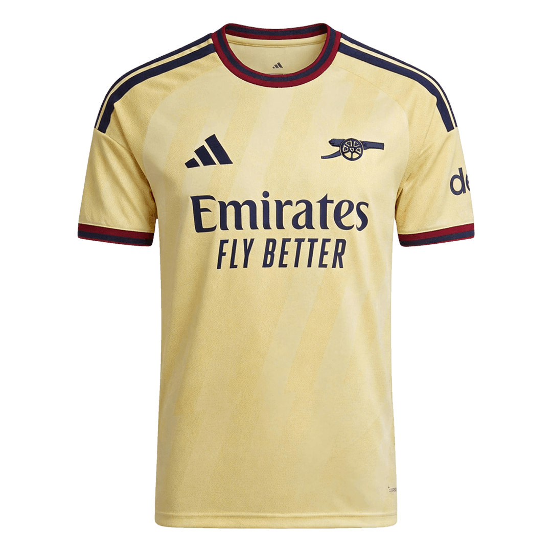 Versão do Jogador EZE #10 Arsenal Terceira Futebol Camisas 2026/27 Amarelo