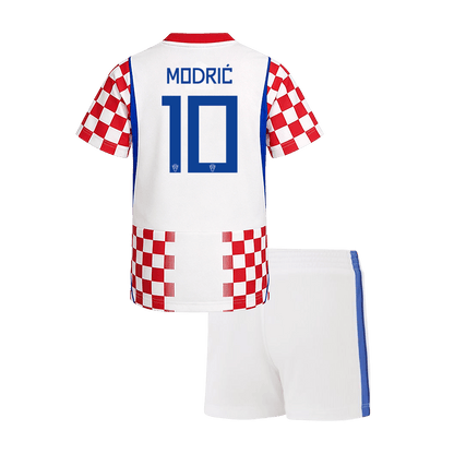 MODRIĆ #10 Croatia Infantil 
 Casa Copa do Mundo World Cup Futebol Camisa 2026