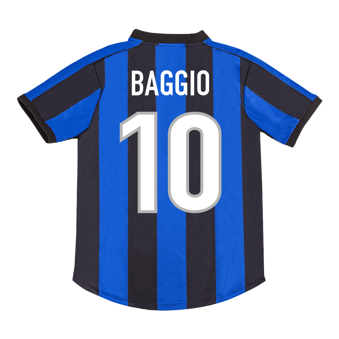 BAGGIO #10 Inter Milan 1999/00 retro football shirt