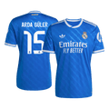 ARDA GÜLER #15 Real Madrid Fora Terceira Camisa 2025/26 Azul