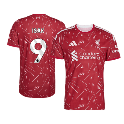 Versão do Jogador ISAK #9 Liverpool Casa Futebol Camisas 2026/27 Vermelho